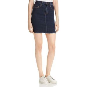 Nobody Womens Cult Denim Skirt, Blue, NWT